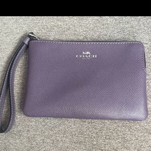 Coach Lavender Wristlet